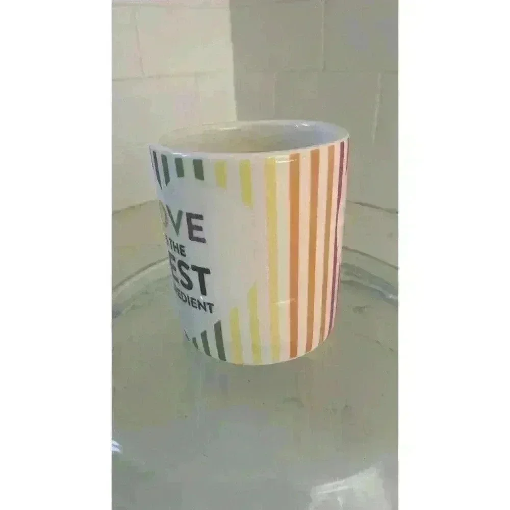 Sur La Table love is the best ingredient Coffee mug